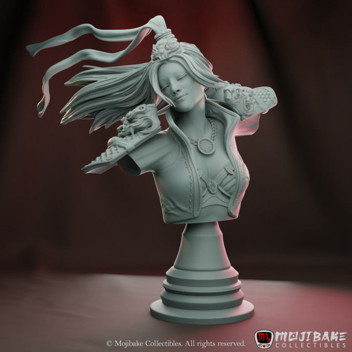 Blades of Harmony: The Peaceful Warrior Princess Bust(Presupported) image
