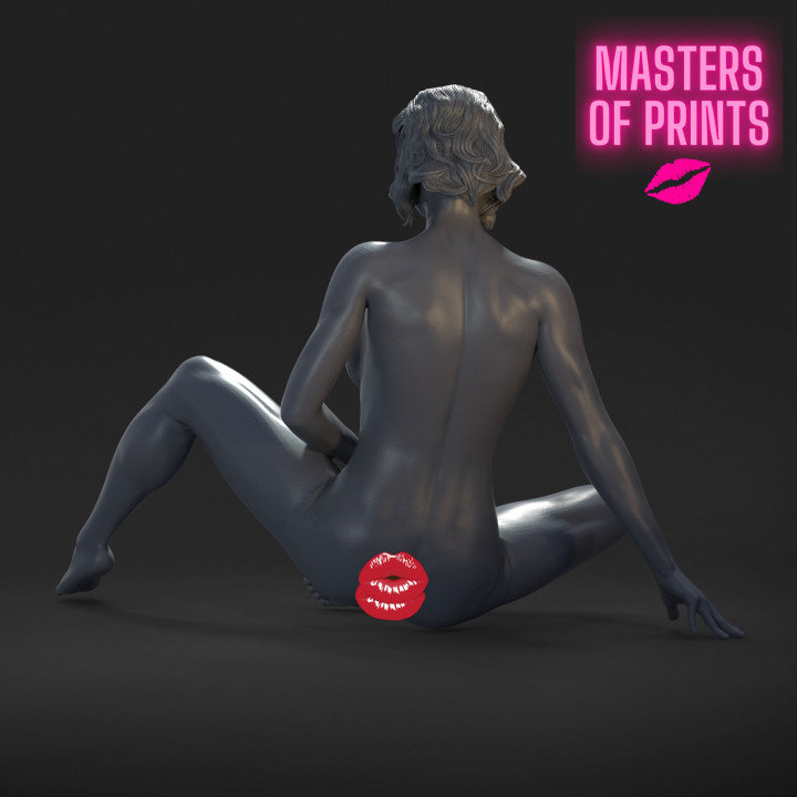 sexy pose - NSFW - EROTIC MINIATURE 75 MM SCALE