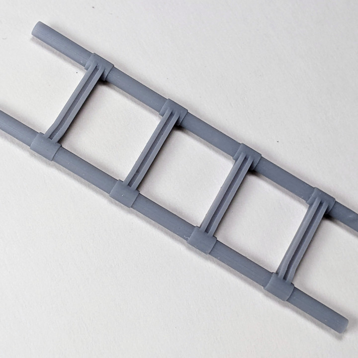 3D Printable Metal Ladders by Custom Miniature Maker