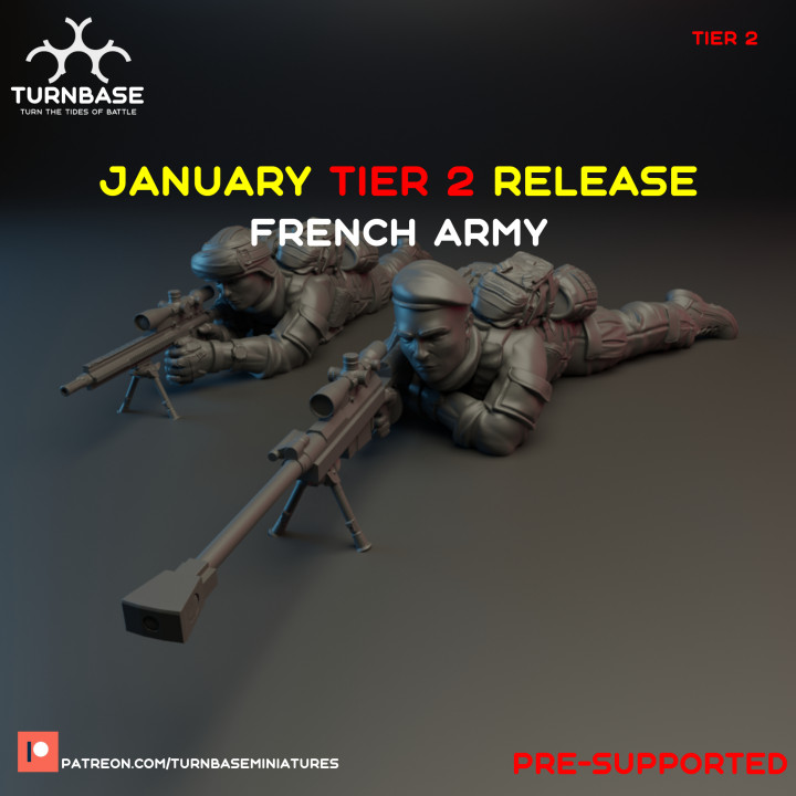 TurnBase Miniatures: Wargames - French army image