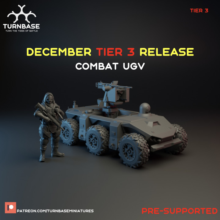 TurnBase Miniatures: Wargames - Combat UGV image