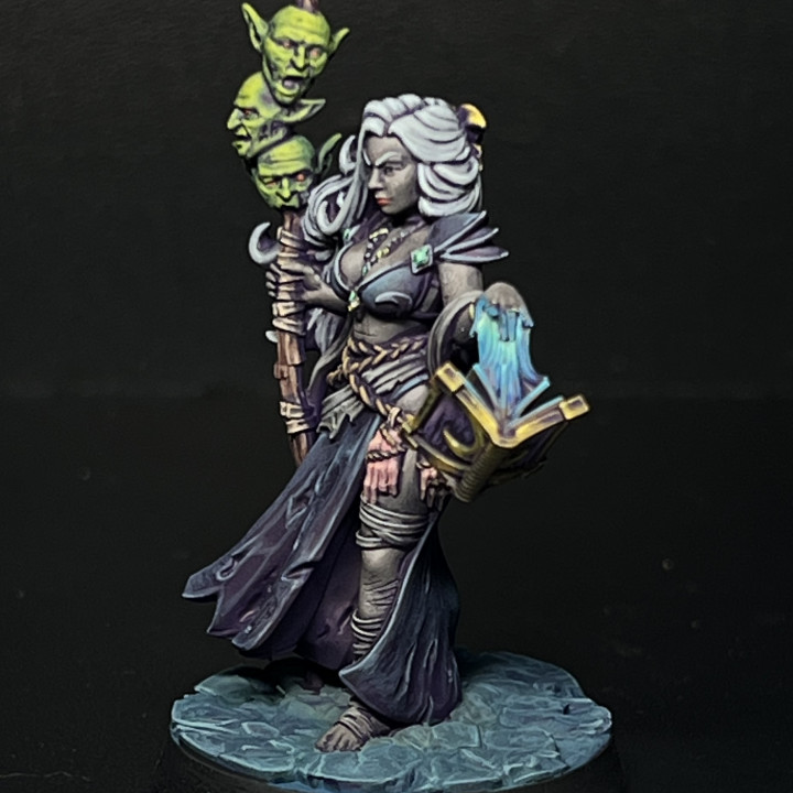 Reina The Outcast Sorceress [PRE-SUPPORTED] Female Human image