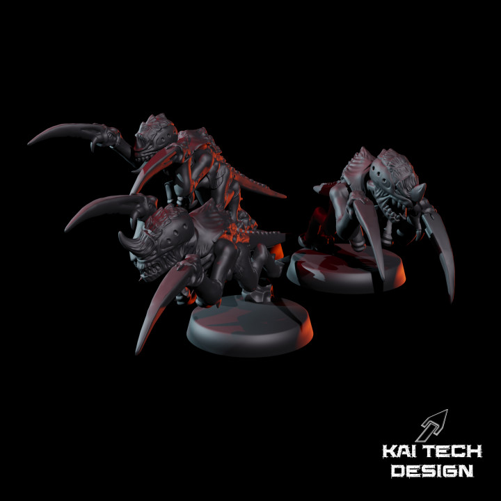 Space bug alien warrior image