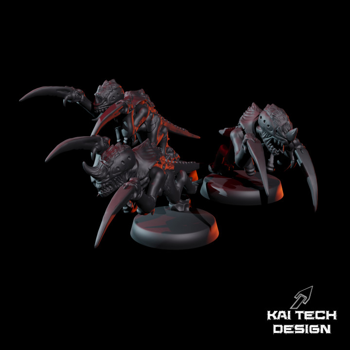 Space bug alien warrior