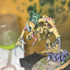 Picture of print of Space bug alien infantry lord