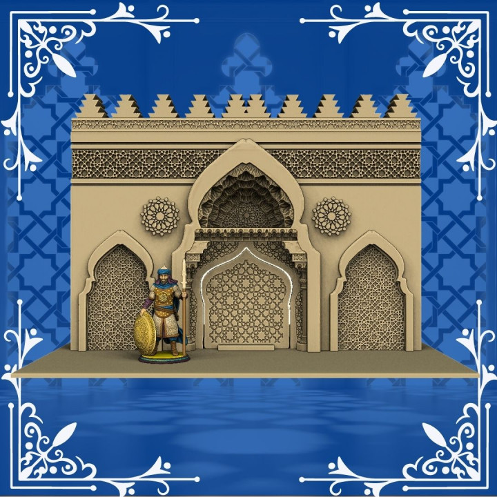 City Gate and Walls - Support-free - Arabian Nights image