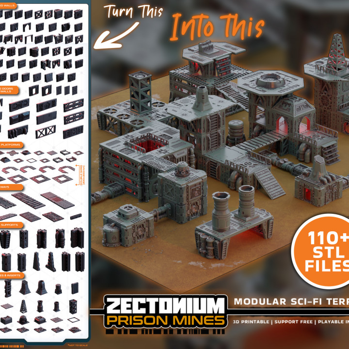 Zectonium Prison Mines – Core Set image