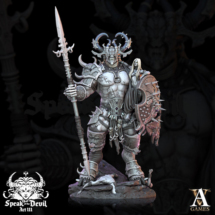 vanillani demon concept “SANCTUM MICRO“ 3D Printable Speak of the Devil Vol. III - Bundle by Archvillain Games