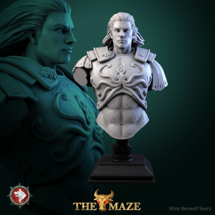 Theseus bust pre-supported image
