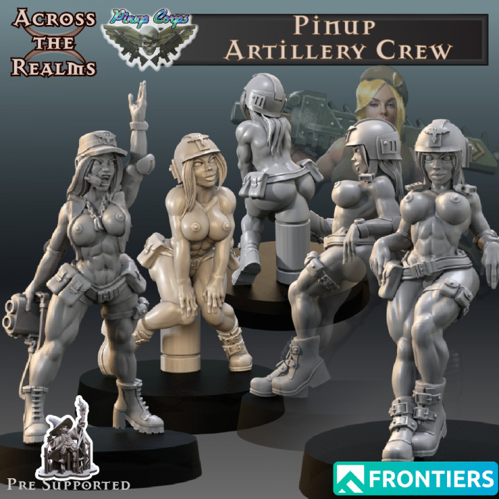 Pinup Artillery Crew image