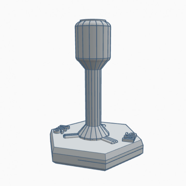 Water Tower Hex Map Scale HMSM018