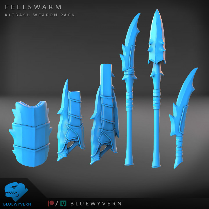 Fellswarm - Kitbash Weapon Pack A image