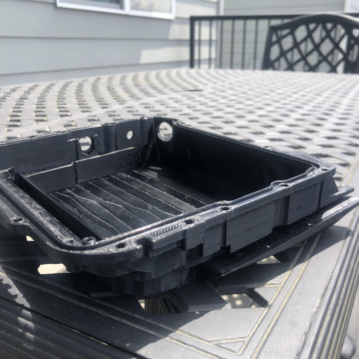 3D Printable Onewheel Pint/X Z Battery Box (21700 15s2p) by ZeeWorden