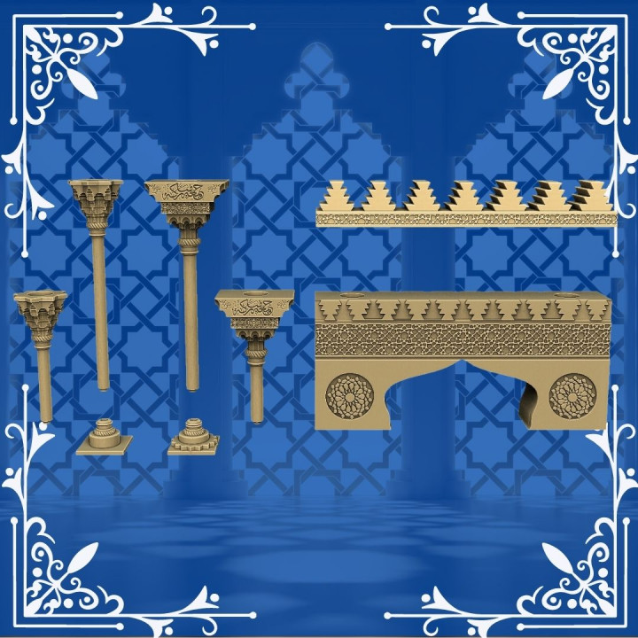Arch and Columns - Arabian Nights image