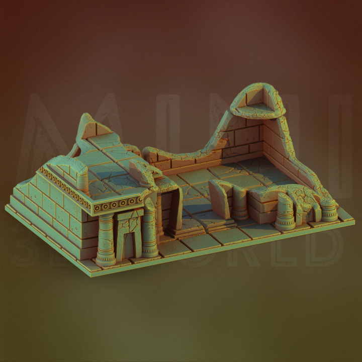 Ancient Egyptian Buildings | A Mini 3D World