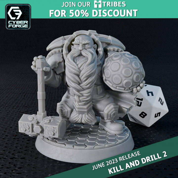 Cyberforge Kill and Drill Lord Commander Hexar image