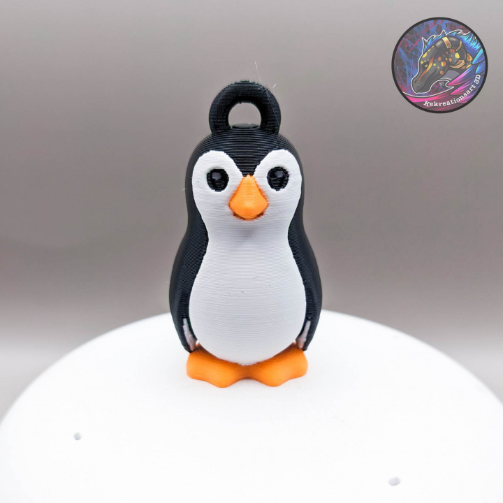 Penguin Keychain