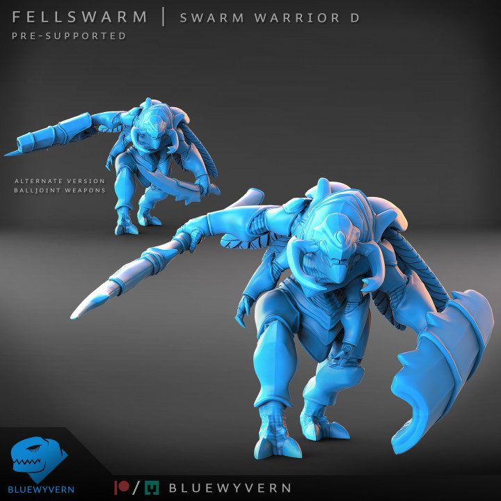 Fellswarm - Swarm Warrior D (Modular) image