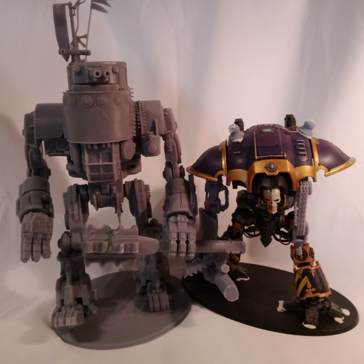 Mecha-Gargant - posable, presupported, steampunk mech