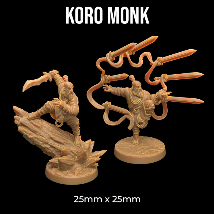 Koro Monk | PRESUPPORTED | Masters of The Elements image