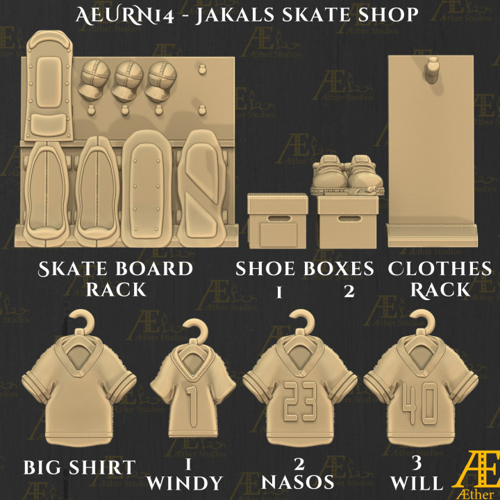 AEURBN14 - Jackals Skate Shop image