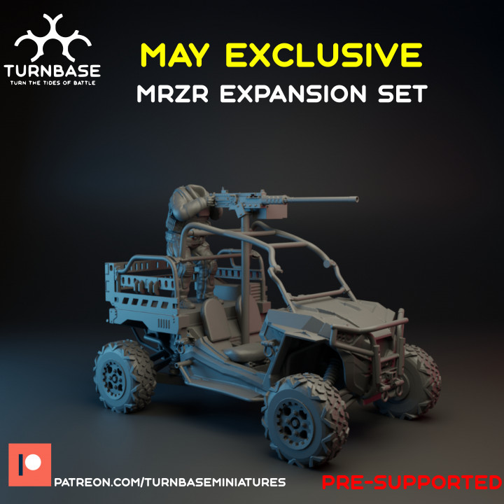 TurnBase Miniatures: Wargames - MRZR Expansion