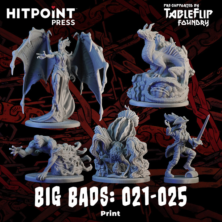 BIG BADS: 021-025