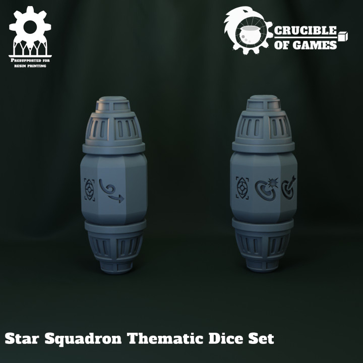 Star Squadron Thematic Dice Set