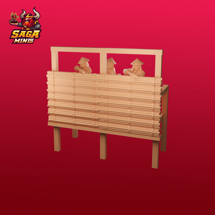 Bamboo Shooting Platform image