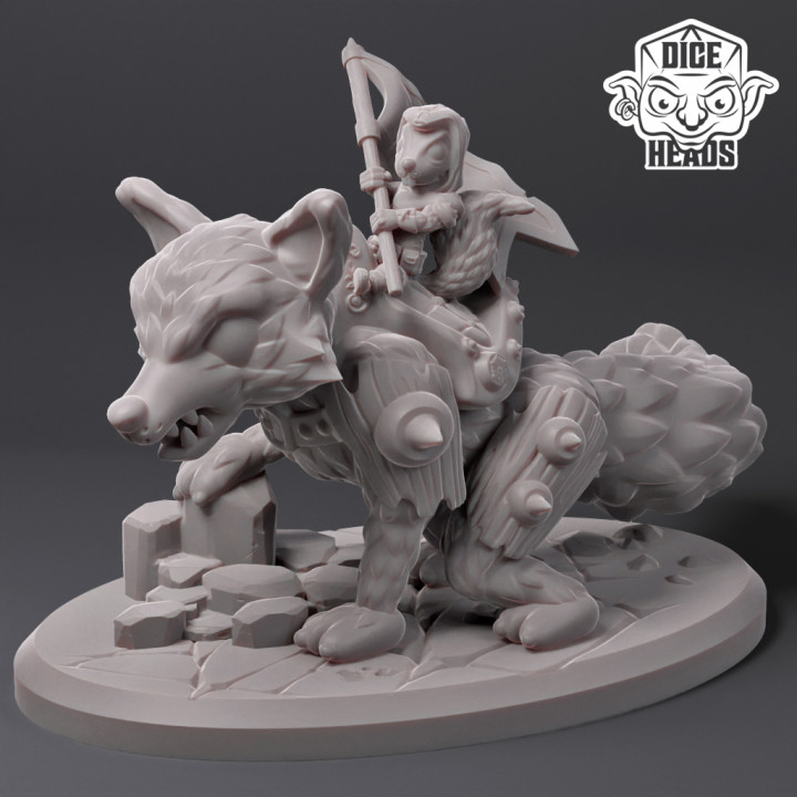 Fox Mounts (100mm 3x variants) (pre-supported included)
