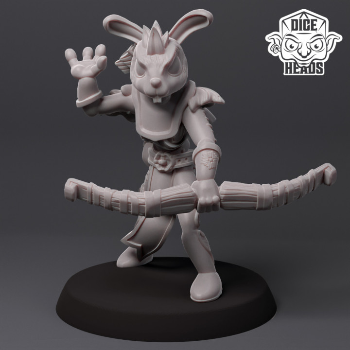 Rabbit Rangers (25mm 5x variants) (pre-supported included)