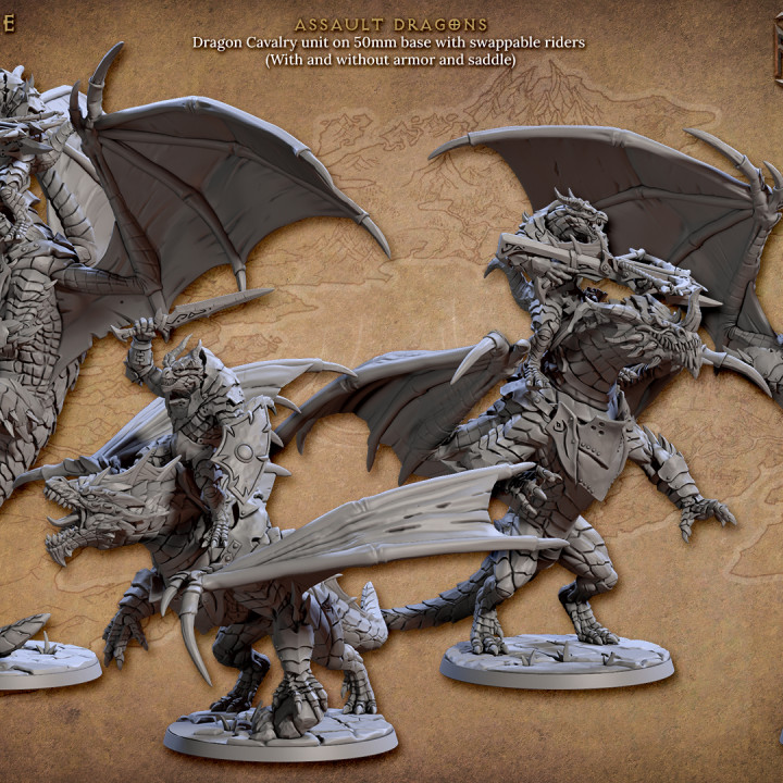 Assault Dragon - C (Draconian Scourge) image