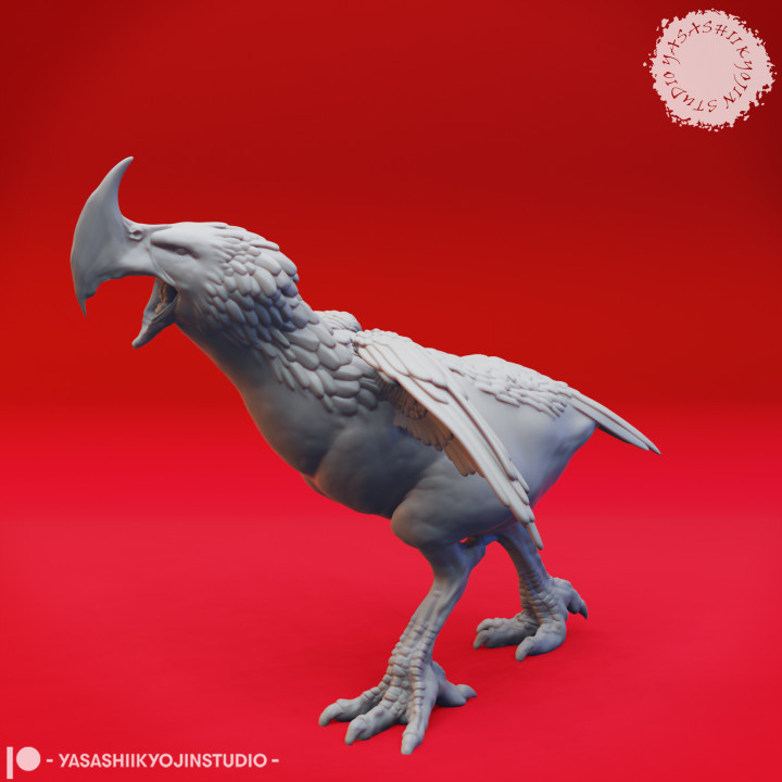 Axe Beak Pair - Tabletop Miniatures (Pre-Supported) image