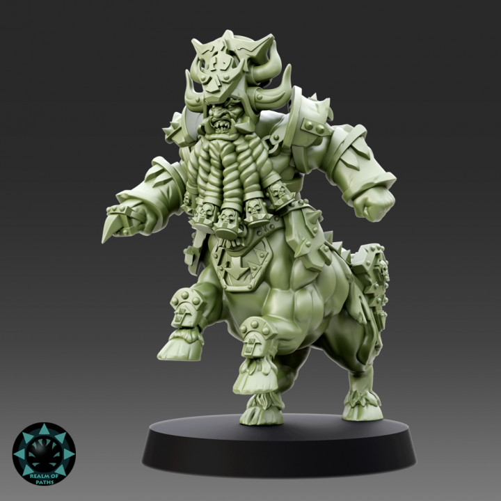 3D Printable Doom Dwarfs The Iron Boulders Fantasy Football by