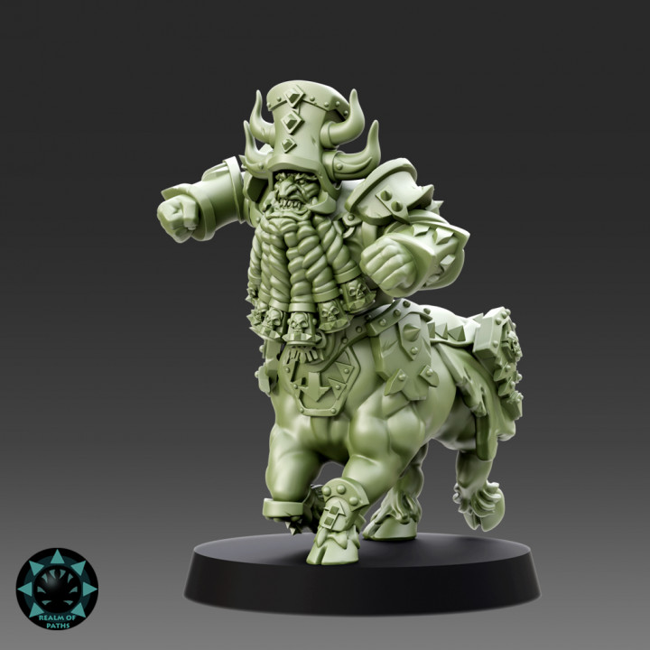 3D Printable Doom Dwarfs The Iron Boulders Fantasy Football by