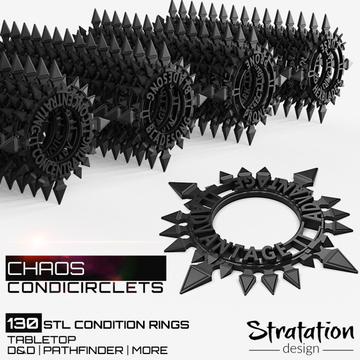 Chaos CondiCirclets - 130 Condition Rings image