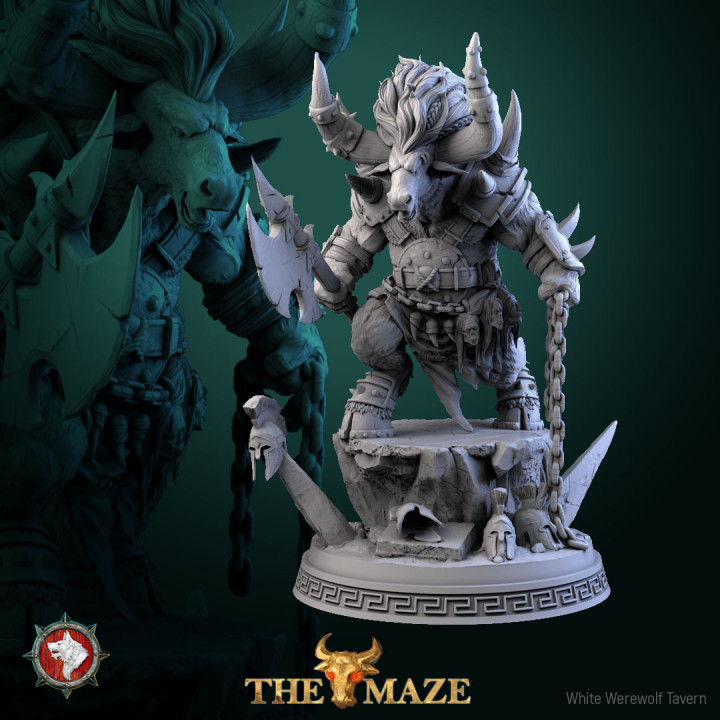 'The Maze' June Release 31 STL's miniatures pre-supported