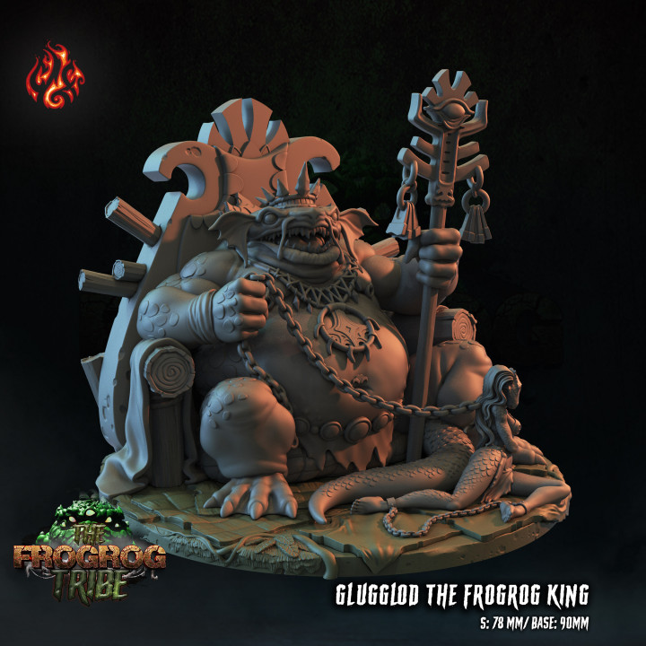 Glugglod the Frogrog King