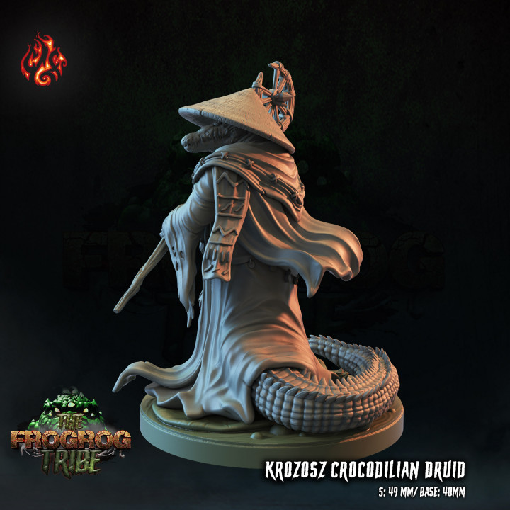 Krozosz the Crocodilian Druid image