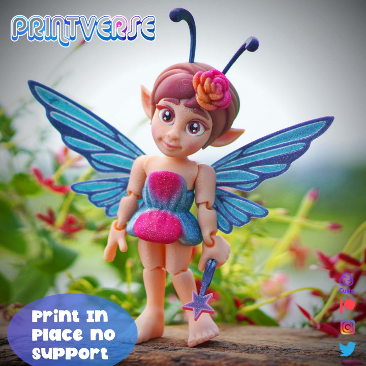 Flexy Print In Place Cute Fairy image