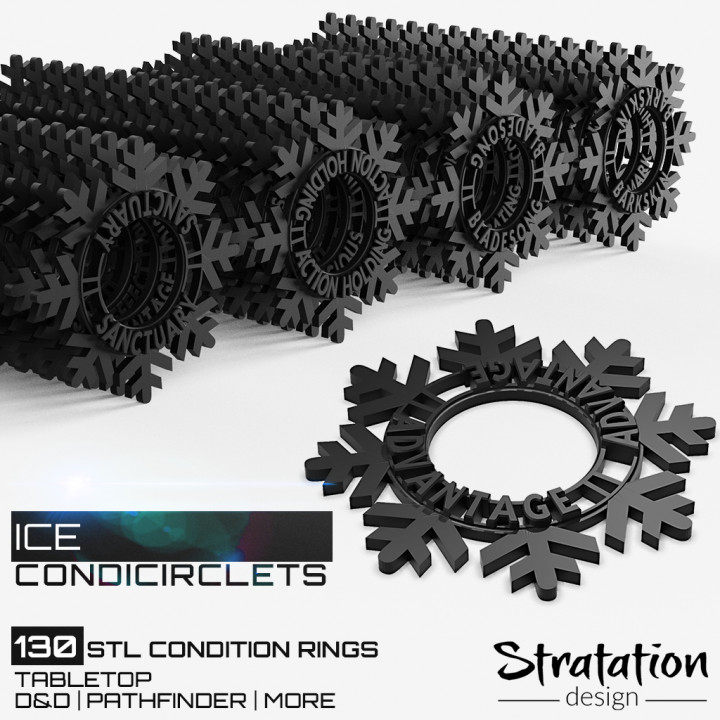 Ice CondiCirclets - 130 Condition Rings image