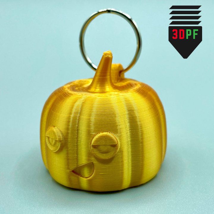 Pumpkin Buddy Keychain image