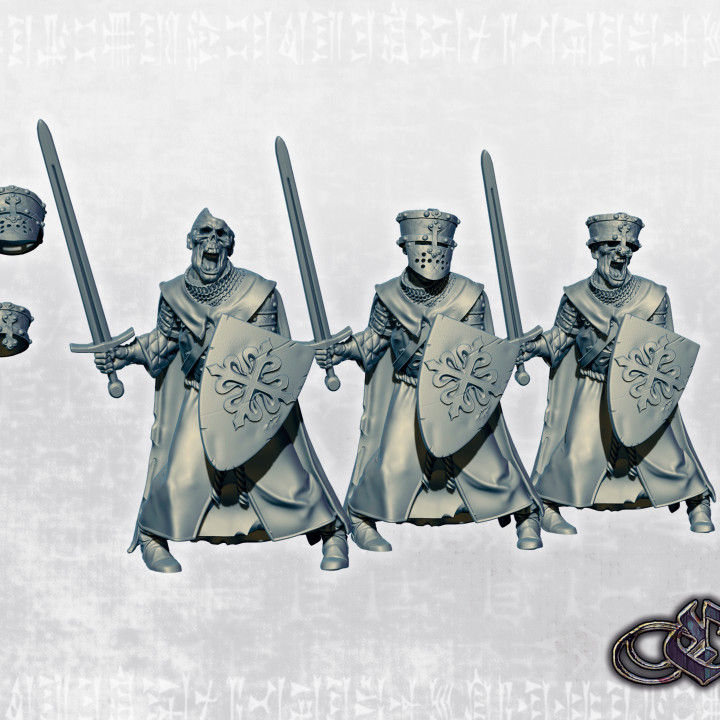 Revived Calatrava Knight of foot - FREE AS TRIBE'S WELCOME PACK