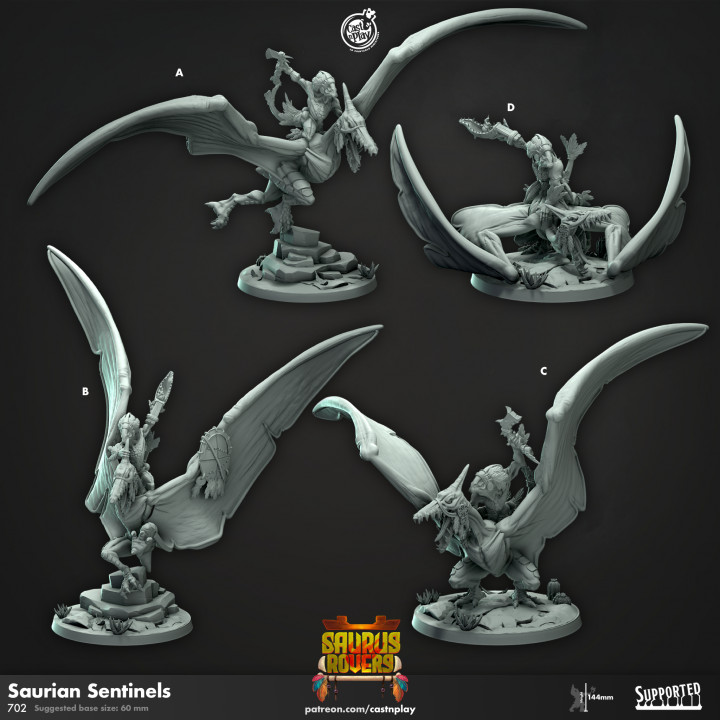 Saurian Sentinels (Pre-Supported) image