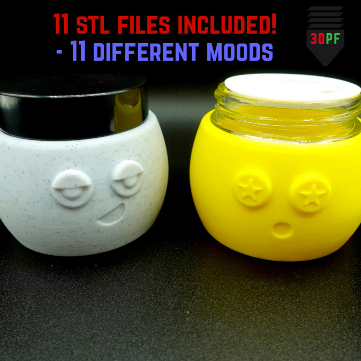 Chill Buddy 2oz Glass Jar (11 Moods) image
