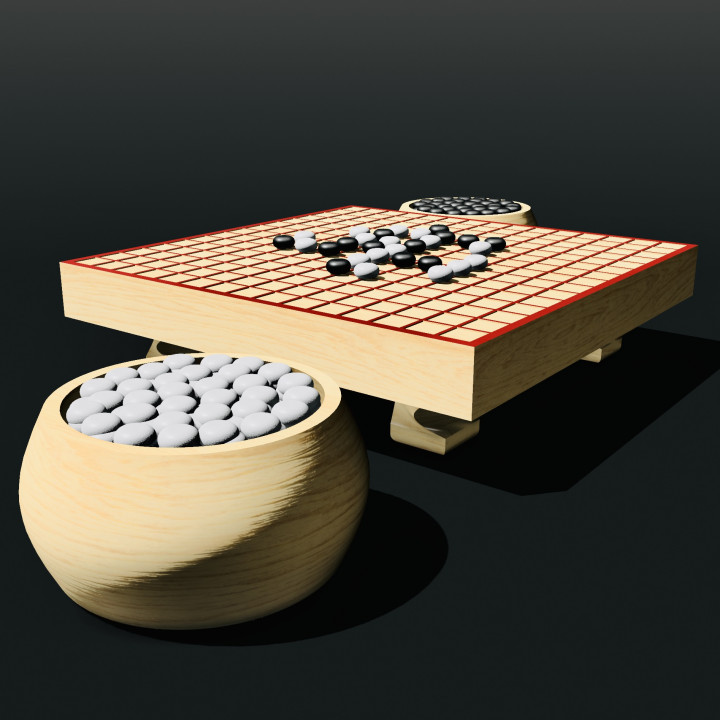 3d Printable Gomoku Board Game By Lazy Bear