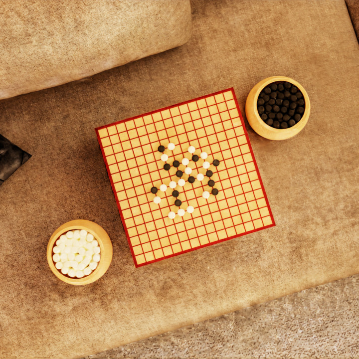 3d Printable Gomoku Board Game By Lazy Bear