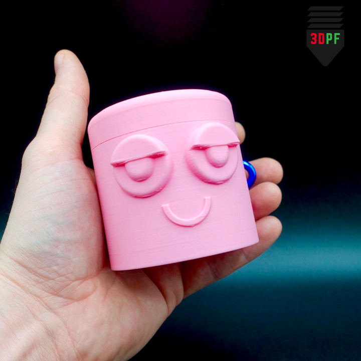 Stash Container Keychain (Chill Buddy)