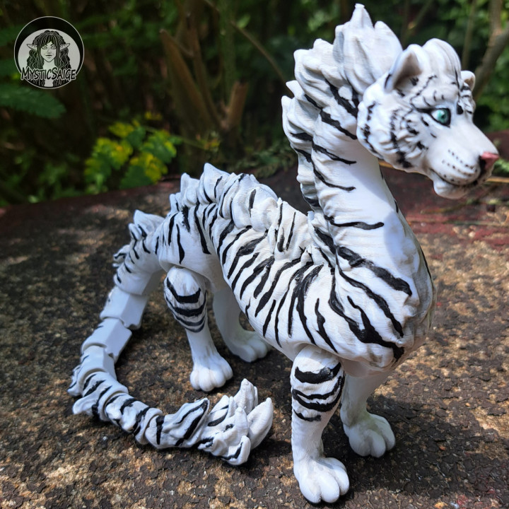 3D Printable Tiger Dragon by MysticSaige