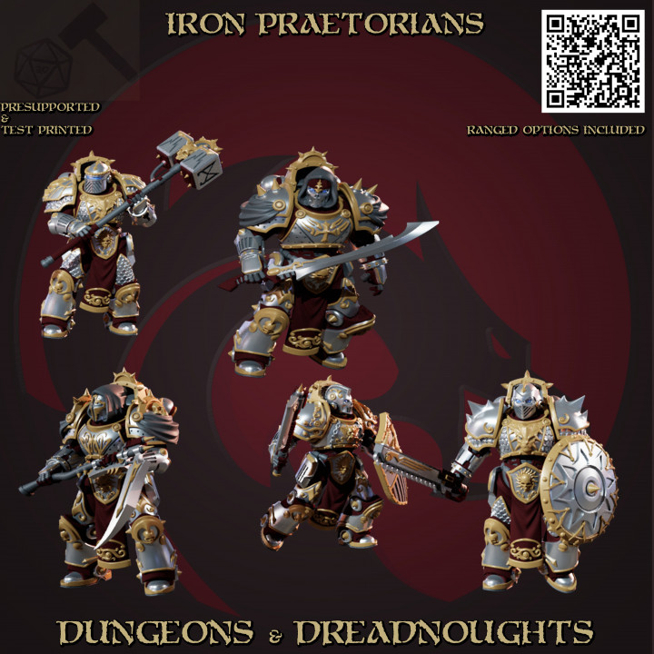 Iron Praetorians - Grimdark Marines image
